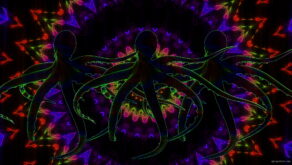 Psy-Kaleido-Octopus-strobing-with-Lightning-Full-HD-VJ-Loop-39qzqf_005 VJ Loops Farm