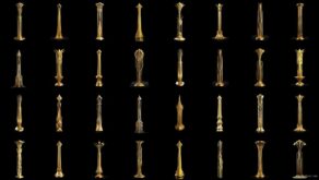 vj video background Art-Deco-golden-Columns-Random-elements-Grid-Pattern-isolated-on-black-background-Ultra-HD-VJ-Loop-qyrr91-1920_003