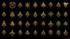 vj video background Art-nouveau-golden-elements-Grid-Pattern-isolated-on-black-background-Ultra-HD-VJ-Loop-vefjun-1920_003