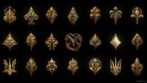 vj video background Art-nouveau-golden-elements-random-fast-isolated-on-black-background-Ultra-HD-VJ-Loop-suat2m-1920_003