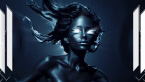 vj video background Dark-Skined-Mermaids-with-Columns-tripple-screen-Immersive-AI-Visual-VJ-Loop_1-1920_003