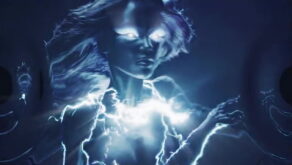 vj video background Neptunes-Girls-with-lightning-eyes-Immersive-AI-Visual-VJ-Loop-1920_003